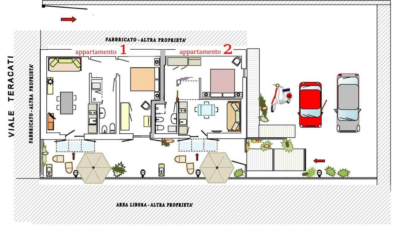 시라쿠사 La Casa Sul Viale 아파트 외부 사진